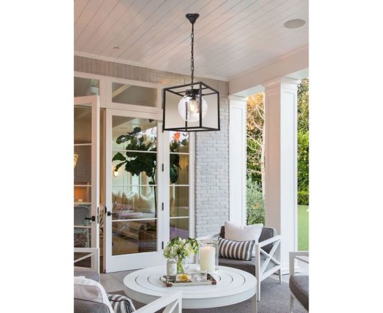 Садово-парковый светильник FERON PL715 на цепочке 60W E27 230V, черный 48386 – изображение 14