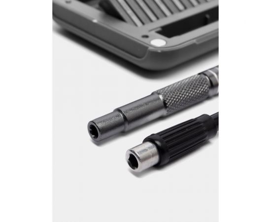 Набор отверток с битами KRANZ RA-02, для точных работ, сталь S2, 30 предметов, KR-12-4752 – изображение 15