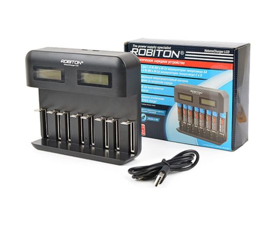 Зарядное устройство Robiton VolumeCharger LCD 16980 – изображение 2