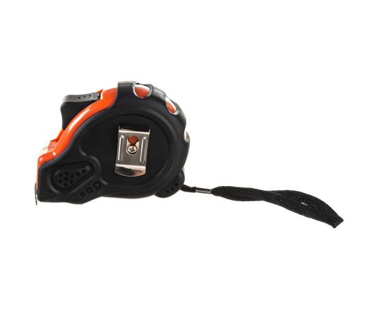 Рулетка ЕРМАК ""Магнит"", 3 фиксатора, обрезиненный корпус, 5мх19мм 658-019 – изображение 2