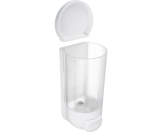 Дозатор для жидкого мыла SonWelle настенный, 400 мл., белый, ПВХ 542-118 – изображение 2