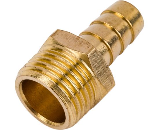 Переходник G1/2М х елочка 12 мм, латунь ECO AB-MT12/E12 – изображение 2