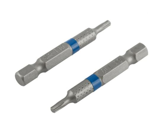 Биты стальные Profi 2 шт, TORX T10, 50 мм CUTOP 83-655 – изображение 2