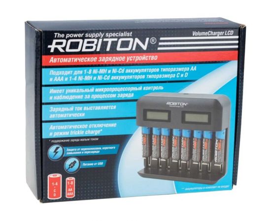 Зарядное устройство Robiton VolumeCharger LCD 16980 – изображение 3