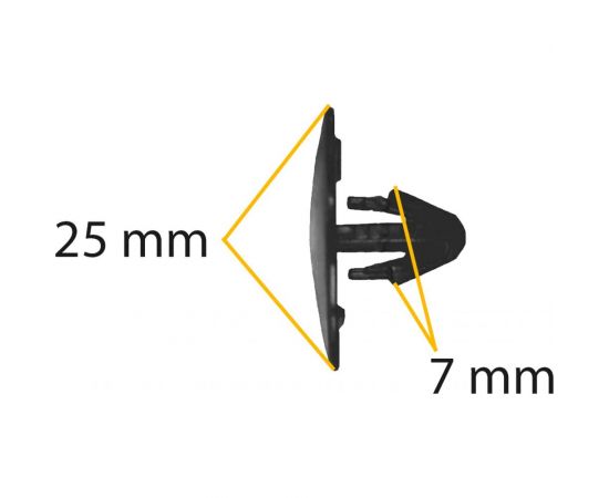 Автокрепеж для Lexus/Toyota 10 шт 9046709050, 9046709118 КрепАвто 0823 – изображение 3