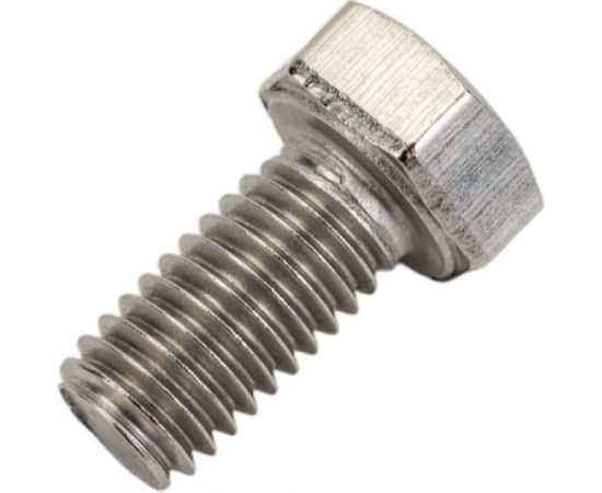 Нержавеющий болт с шестигранной головкой KREPFIELD M5x10 мм, DIN 933, А2, полная резьба, 30 шт. 933А2БОЛТ5Х10-30 – изображение 3