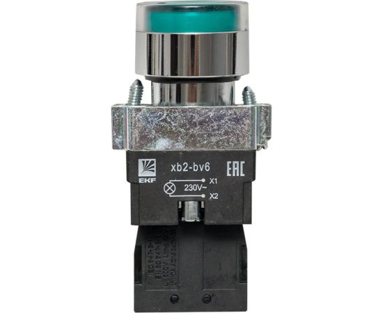 Кнопка EKF BA31 с подсветкой 230В зеленая NO PROxima xb2-bw31-230 – изображение 3