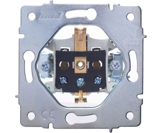 Розетка Lezard VESNA с защитой от детей, ПБТ, белая 742-0288-124B – изображение 3