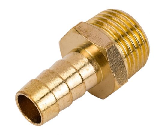 Переходник G1/2М х елочка 12 мм, латунь ECO AB-MT12/E12 – изображение 3