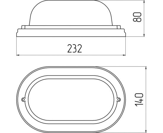 Светильник ЭРА НБО 0460021 Кантри, дерево/стекло, IP54, E27, max 60Вт, 232х140, овал, орех 8/280 Б0048248 – изображение 3