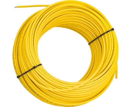 Кабель Hyperline UUTP4-C5E-S24-IN-LSZH-YL-100 (100 м) витая пара, неэкран. U/UTP, категория 5e, 4 пары 273514 – изображение 3