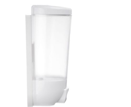 Дозатор для жидкого мыла SonWelle настенный, 400 мл., белый, ПВХ 542-118 – изображение 3