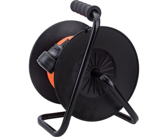 Силовой удлинитель ЭРА RPx1-2x1-30 m, на пластиковой катушке, без заземления, 1 гнездо, 30м, ПВС 2x1 Б0046833 – изображение 4