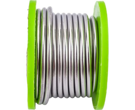 Припой с канифолью (D 2 мм; 50 г; на пластмассовой катушке) POS61 СИБРТЕХ 913385 – изображение 4