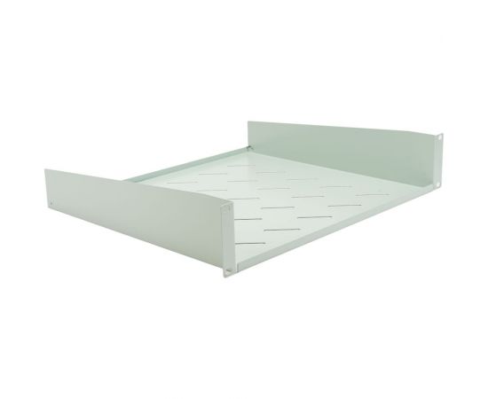 Полка Cabeus перфорированная, консольная, 2U, глубина 400 мм, SH-J017-2U-400 – изображение 4