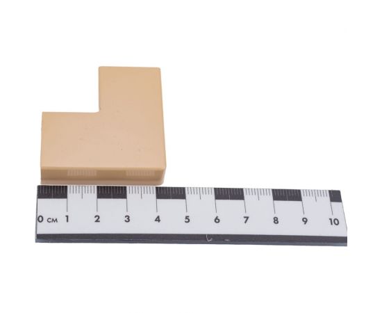 Поворот EKF 90 градусов 20х10 4 шт Plast PROxima под светлое дерево abl-20-10x4 – изображение 5