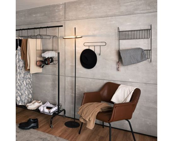 Планка Moroshka Minima с 3 крючками, 36x5,4x21 см, цвет черный 930-013-01 – изображение 6