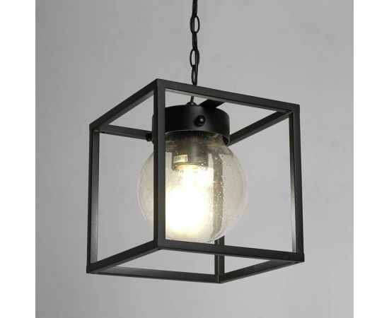 Садово-парковый светильник FERON PL715 на цепочке 60W E27 230V, черный 48386 – изображение 6