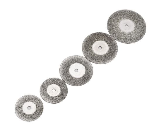 Шарошки и отрезные круги с алмазным напылением 25 шт Gigant GCDS25 – изображение 7