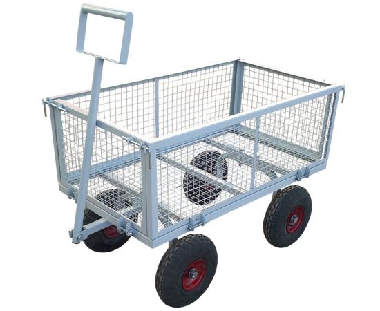 Четырехколесная тележка с откидными бортами SADOVODCART SAD44106 