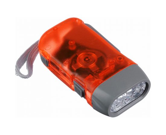 Динамический фонарик ЧИНГИСХАН 3 LED, пластик, 9,5х5 см 198-013 