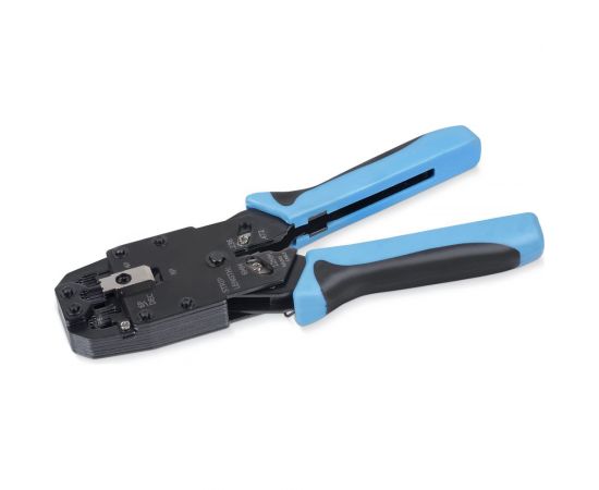 Обжимной инструмент Cabeus для RJ-45 (8р8с), RJ-11/12 (6р6с, 6р4с, 6р2с), 4р4с, 4р2с, профессиональный HT-2008A 