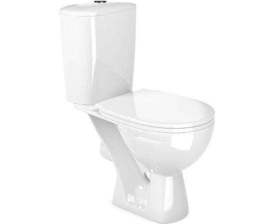 Унитаз-компакт Gesso Фобос HOME De Luxe c 2-х уровневой арматурой, сиденьем дюропласт, микролифтом и болтами крепления 9 019 789 