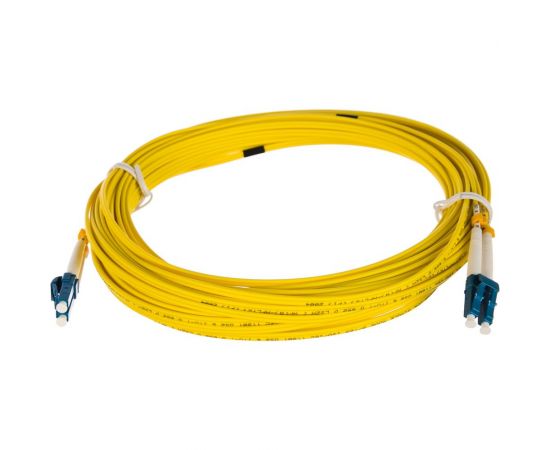 Соединительный волоконно-оптический шнур NIKOMAX желтый, 15м NMF-PC2S2C2-LCU-LCU-015 