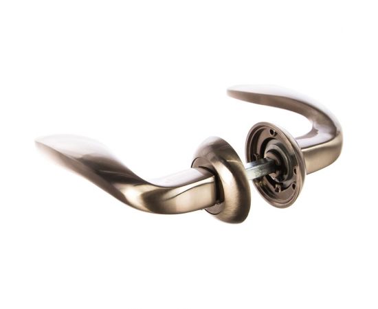 Дверная ручка (никель матовый) PUERTO AL 519-08 SN 