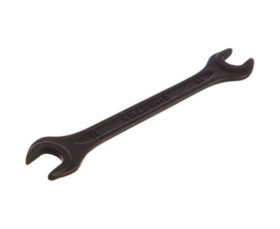 Рожковый ключ, 10x12 мм, CrV, фосфатированный, ГОСТ 2839 СИБРТЕХ 14323 