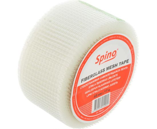 Лента для регипсовых плит Spino 45мм x 17м, 60 г/кв.м 7964517 