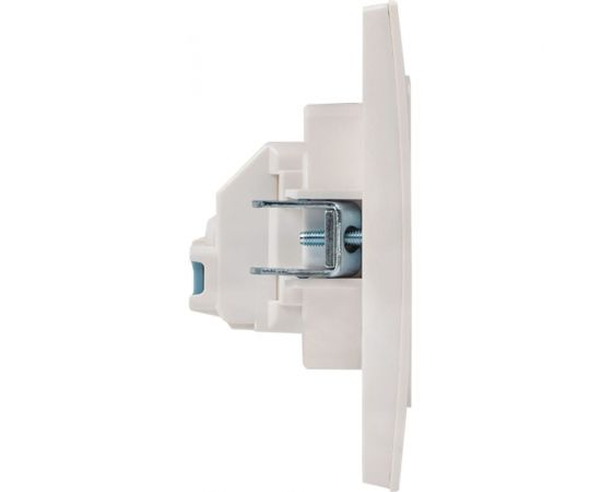 Механизм 1-местной розетки EKF PROxima Стокгольм, без заземления, 10А, белый, с защитными шторками EYR10-022-10 – изображение 2