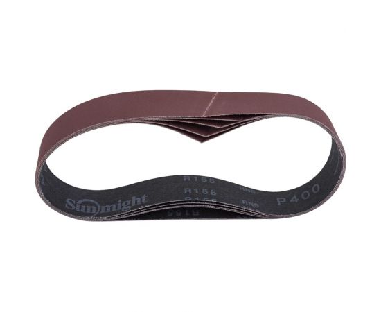 Лента на ткани для электроинструмента 5 шт, 30х533 мм, Р400 Сегмент-Абразив 7930091776313 – изображение 2