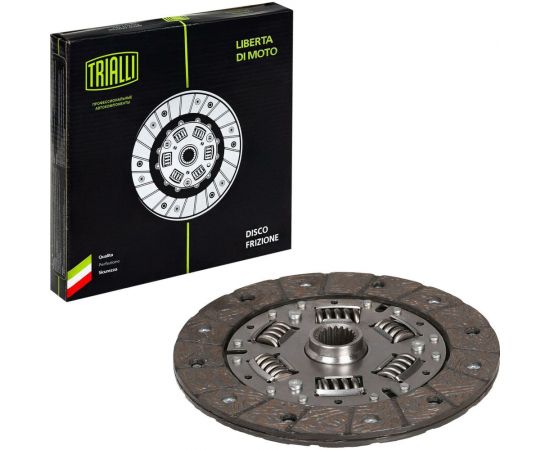 Диск сцепления ведомый для автомобилей ЗАЗ 1102 Таврия, Sens, Chance 1.3 TRIALLI FD 301 – изображение 2