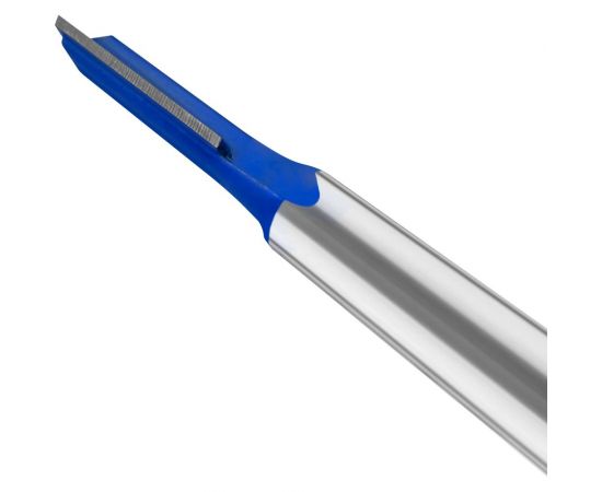 Фреза пазовая прямая с двойным лезвием, хвостовик 8 мм, d-6 мм, h-20 мм, l-60 мм vertextools 3501-082006 – изображение 3