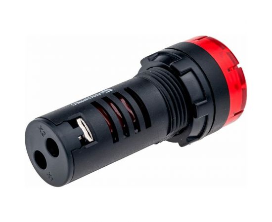 Звонок MEYERTEC с подсветкой, 80дБ, красный 220V AC MT22-SM220 арт. 00000079281 – изображение 3