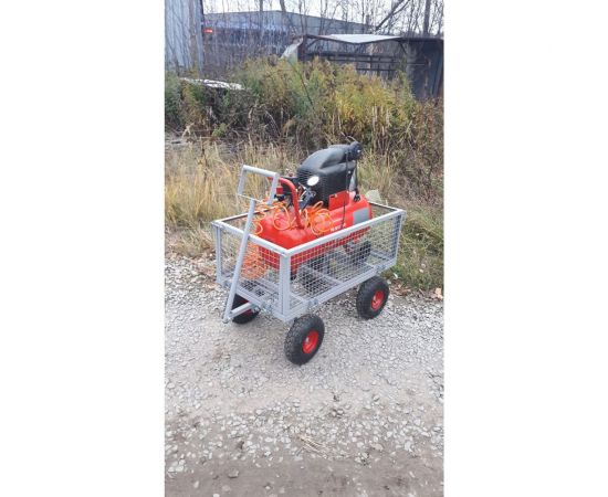 Четырехколесная тележка с откидными бортами SADOVODCART SAD44106 – изображение 3