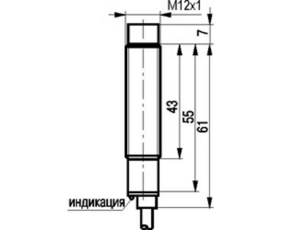 Индуктивный бесконтактный выключатель ТЕКО ISN E2A-31N-4-LZ 07-00033576 – изображение 3