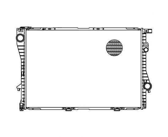 Радиатор охлаждения для автомобилей BMW 5 G M/A LUZAR LRc 26108 – изображение 3