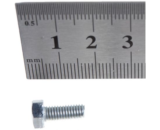 Болт крепежная техника с ш\г полная резьба DIN 933 558, 5x12, 700 шт. 493400 БК – изображение 3