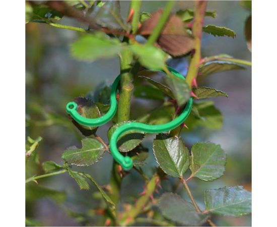 Набор зажимов для подвязки растений МУЛЬТИДОМ 20 шт., 6x4 см VL83-221 – изображение 3