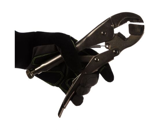 Гейферный зажим с двойным захватом и плавающей нижней губкой 10-250мм ROCKFORCE RF-614U250 – изображение 3