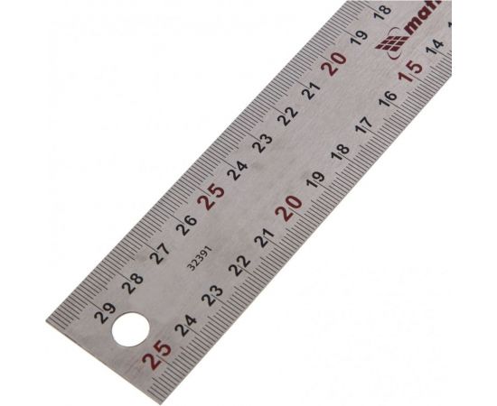 Стальной угольник MATRIX градуировка, 300 мм 32391 – изображение 4