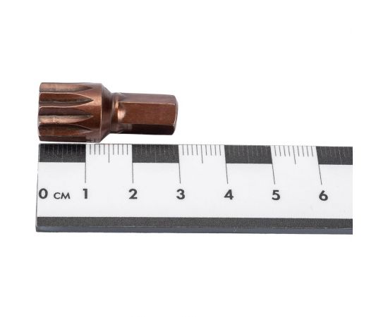 Бита 12-лучевая SPLINE M14, 30 мм, 5/16 F-1563014 Premium Forsage 50298 – изображение 4