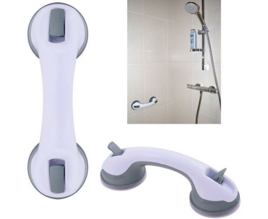 Ручка для ванной комнаты МУЛЬТИДОМ L 29,5 см, D присосок 9,5 см VL34-49 – изображение 5