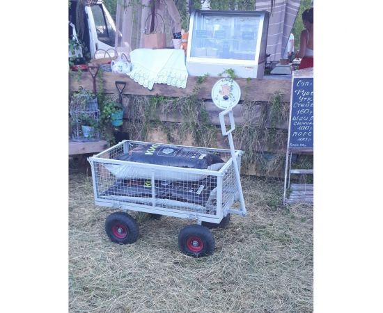 Четырехколесная тележка с откидными бортами SADOVODCART SAD44106 – изображение 6