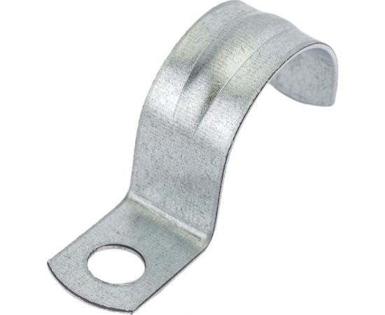 Металлическая однолапковая скоба ТРИЗАМ 21-22 мм, 25 шт. TRZ0328 