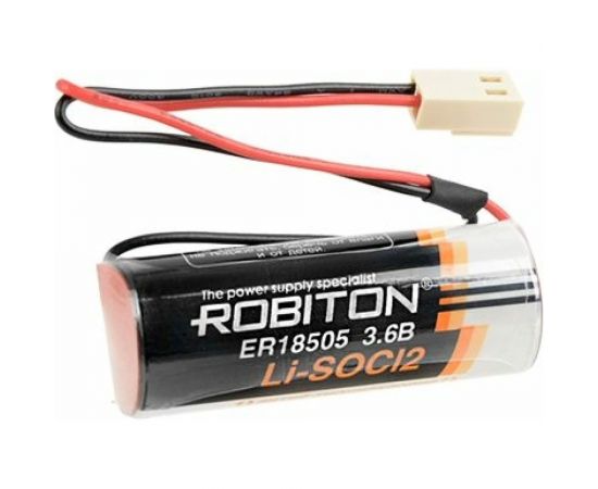 Элемент питания ROBITON ER18505-HU2 с коннектором 17433 
