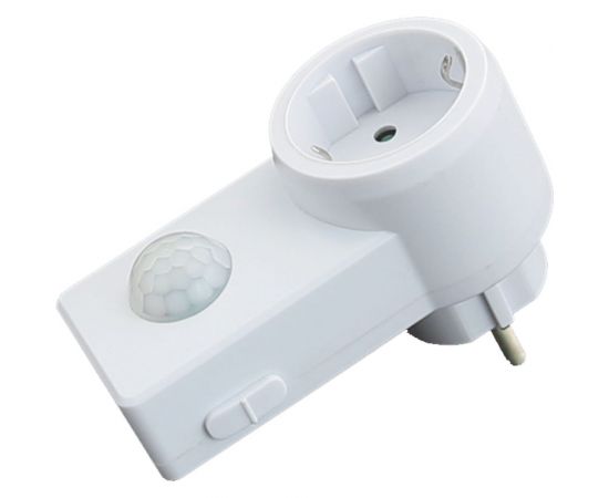 Датчик движения ЭРА MD 022 розеточный ДДР-01 1200Вт Б0043799 