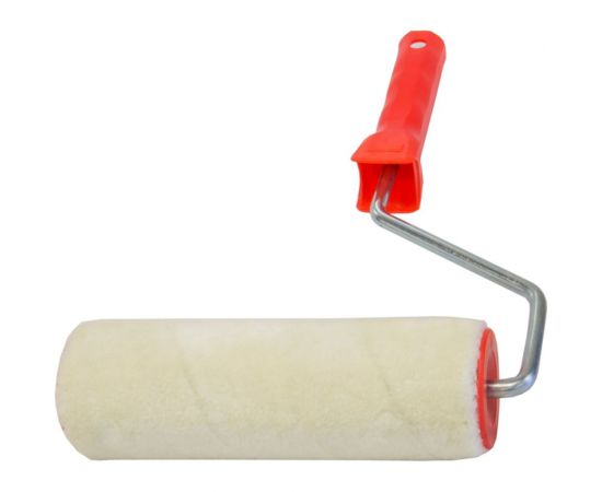 Валик для лака в сборе KRAFOR (D48/250 мм, велюр, ворс 4 мм, бюгель 8 мм) 010-0250 53604 